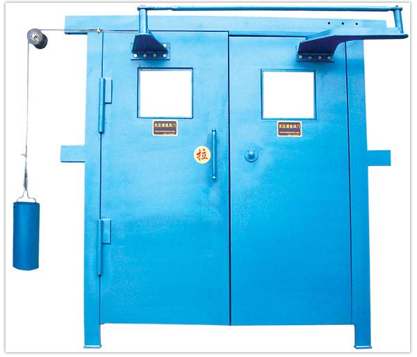 铁质自动无压风门